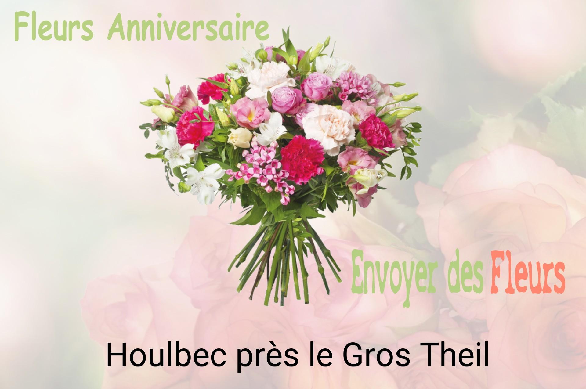Bouquet de fleurs d’anniversaire livré à Houlbec-près-le-Gros-Theil